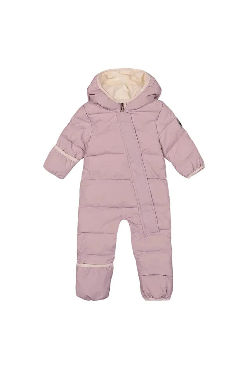 Deux Par Deux Lavender Baby Cloud One Piece Snowsuit Adapted For Car Seats - Online Exclusive