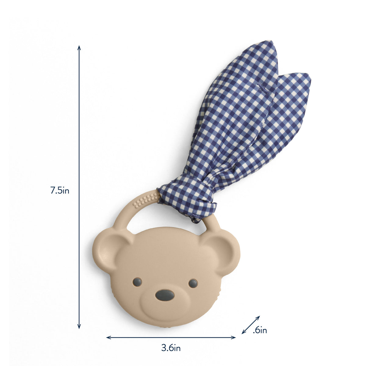 Itzy Ritzy Crinkle Crew™ Taupe Bear