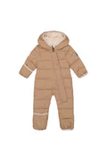 Deux Par Deux Beige Baby Cloud One Piece Snowsuit Adapted For Car Seats - Online Exclusive