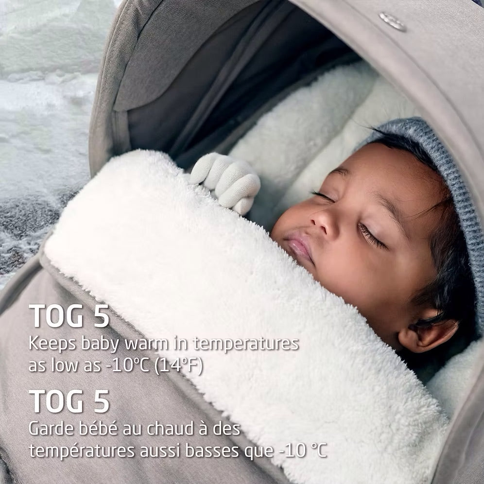 Maxi Cosi 2-In-1 Footmuff- Saphire Sand - Online Exclusive