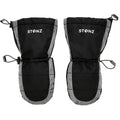 Stonz Black/Grey Snow Mitts