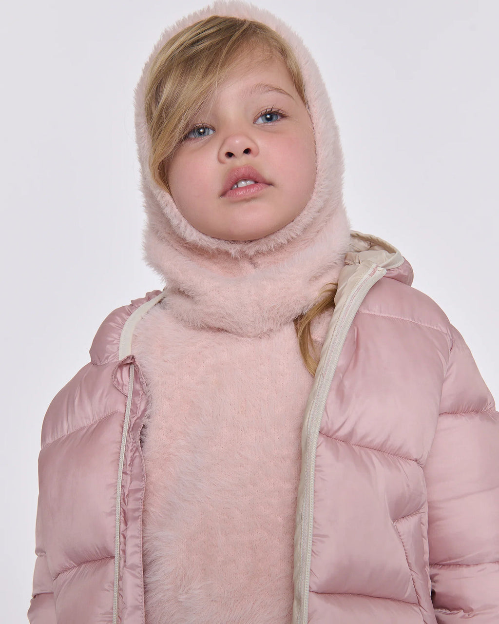 7AM Powder Pink BALACLAVA • FURRY - Online Exclusive