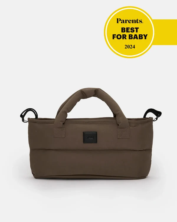 7AM Moss Brown ROMY STROLLER ORGANIZER • BENJI - Online Exclusive