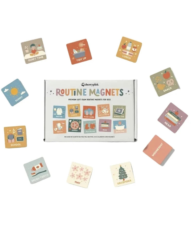 Cherrypick - Routine Magnets - Soft Foam Magnetic Set (60 pc set)