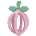 Itzy Ritzy Bitzy Biter™ Teething Ball Baby Teether Pink Lemonade