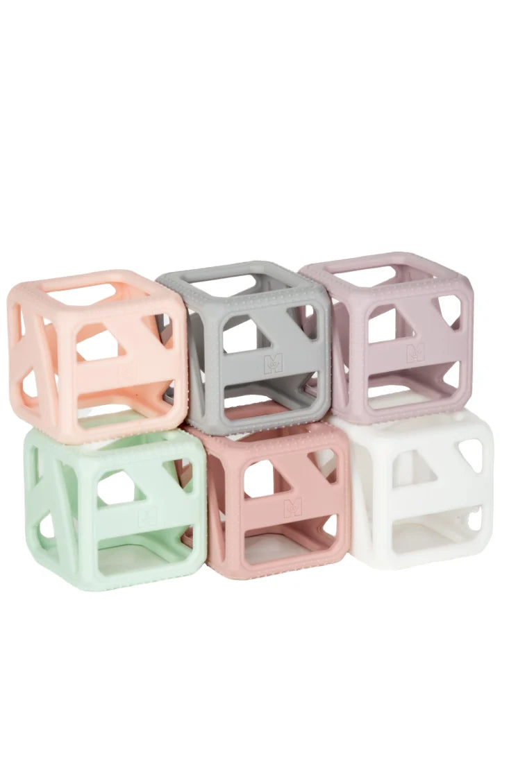 Malarkey Kids Stack N Chew Mini Cubes Pastel