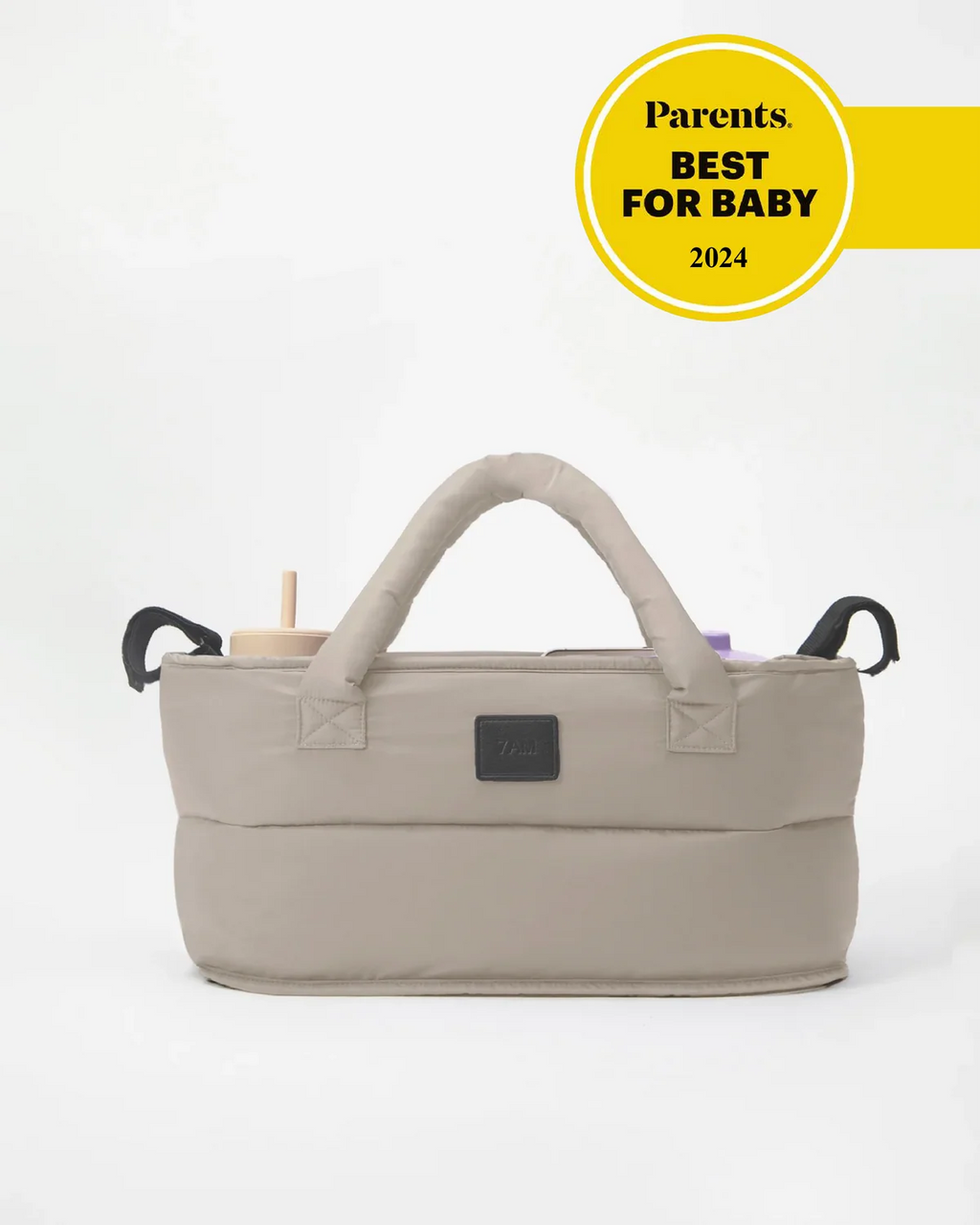 7AM Oat ROMY STROLLER ORGANIZER • BENJI - Online Exclusive