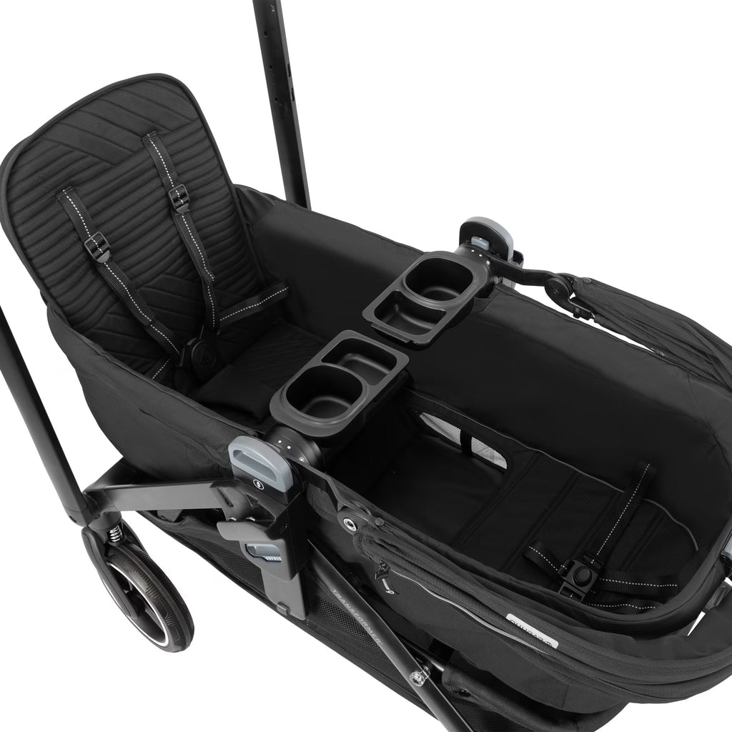 Evenflo Transformer Stroller-Wagon Travel System (core) - Pitch Black - Online Exclusive