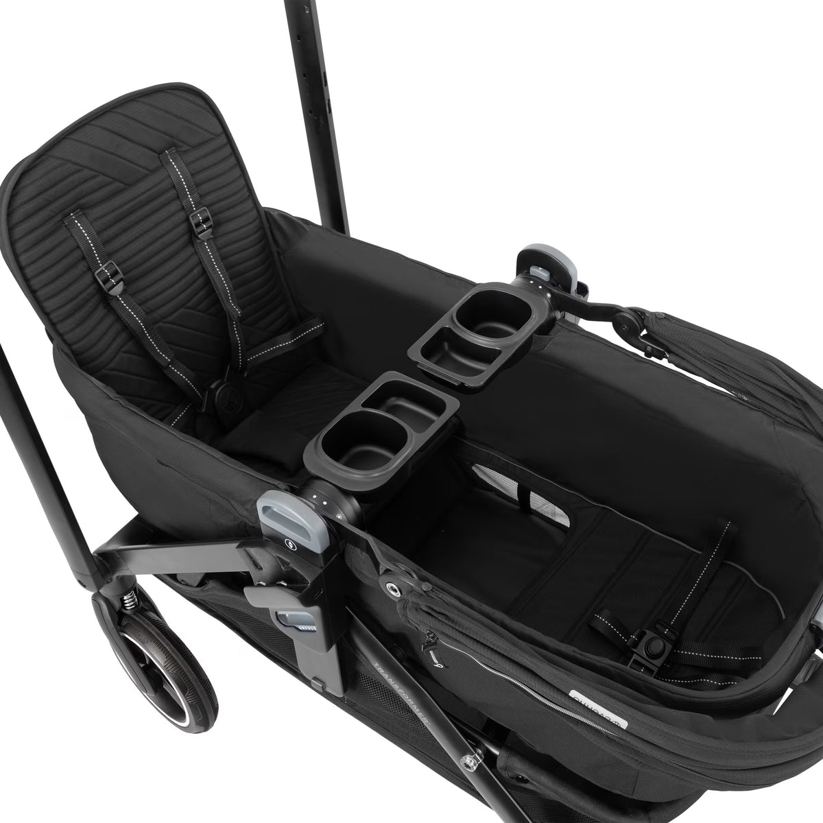 Evenflo Transformer Stroller-Wagon Travel System (core) - Pitch Black - Online Exclusive