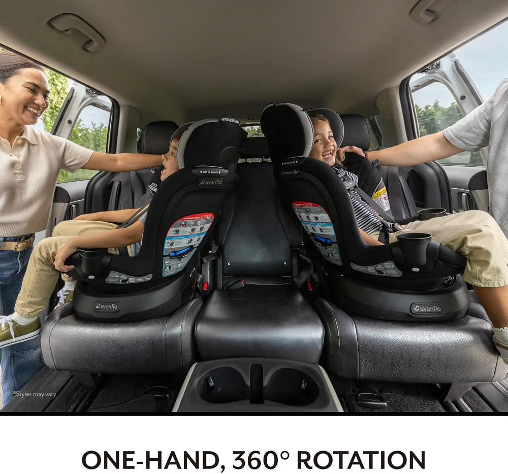 Evenflo Revolve360 Slim 2-In-1 Rotational Convertible Car Seat - Canton