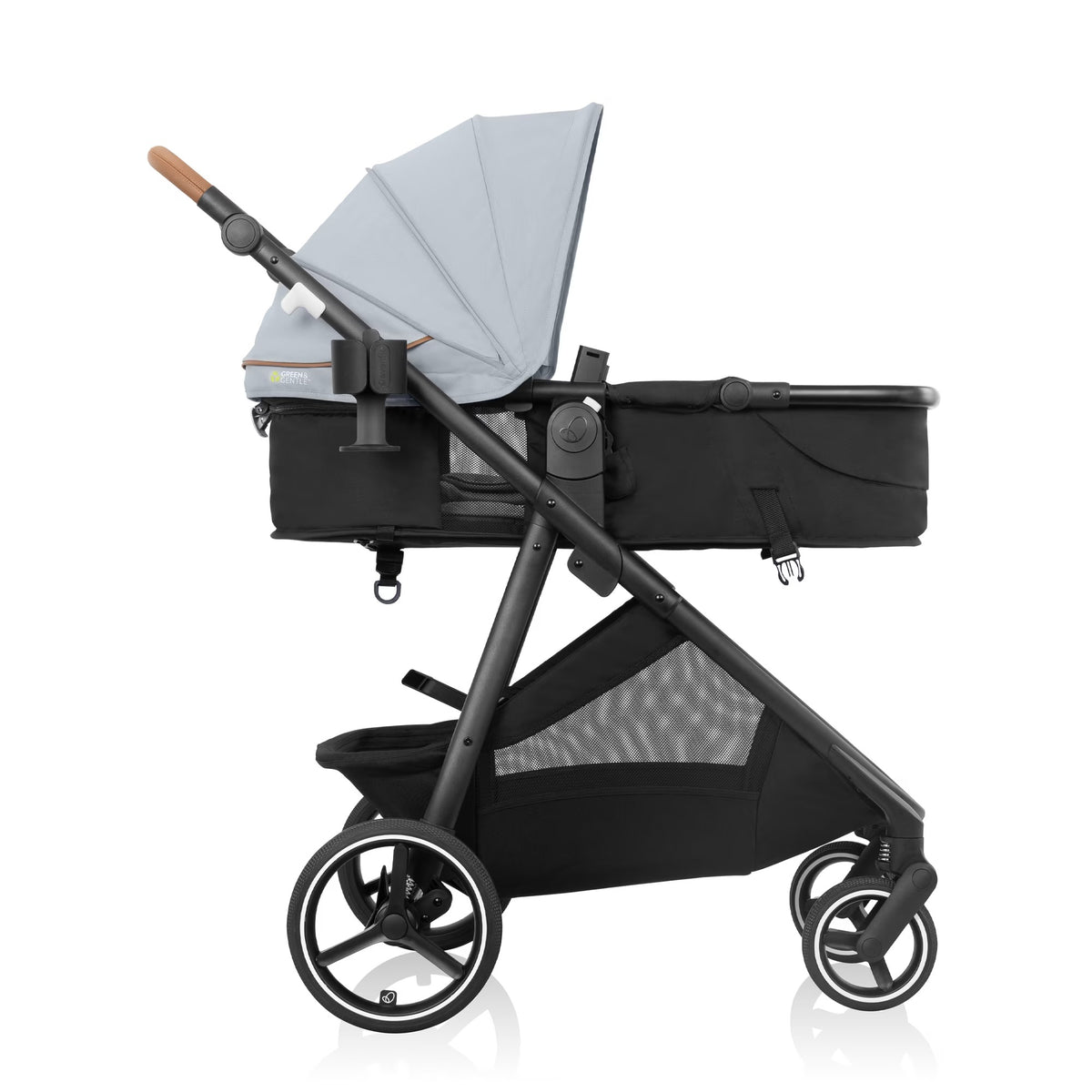 Evenflo Intuiti+ Stroller with Green & Gentle Fabric Quartz - Online Exclusive