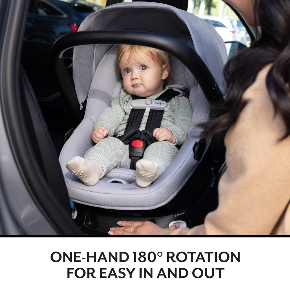 Evenflo Revolve180 LiteMax NXT Rotational Infant Car Seat with SensorySoothe  - Quartz - Online Exclusive