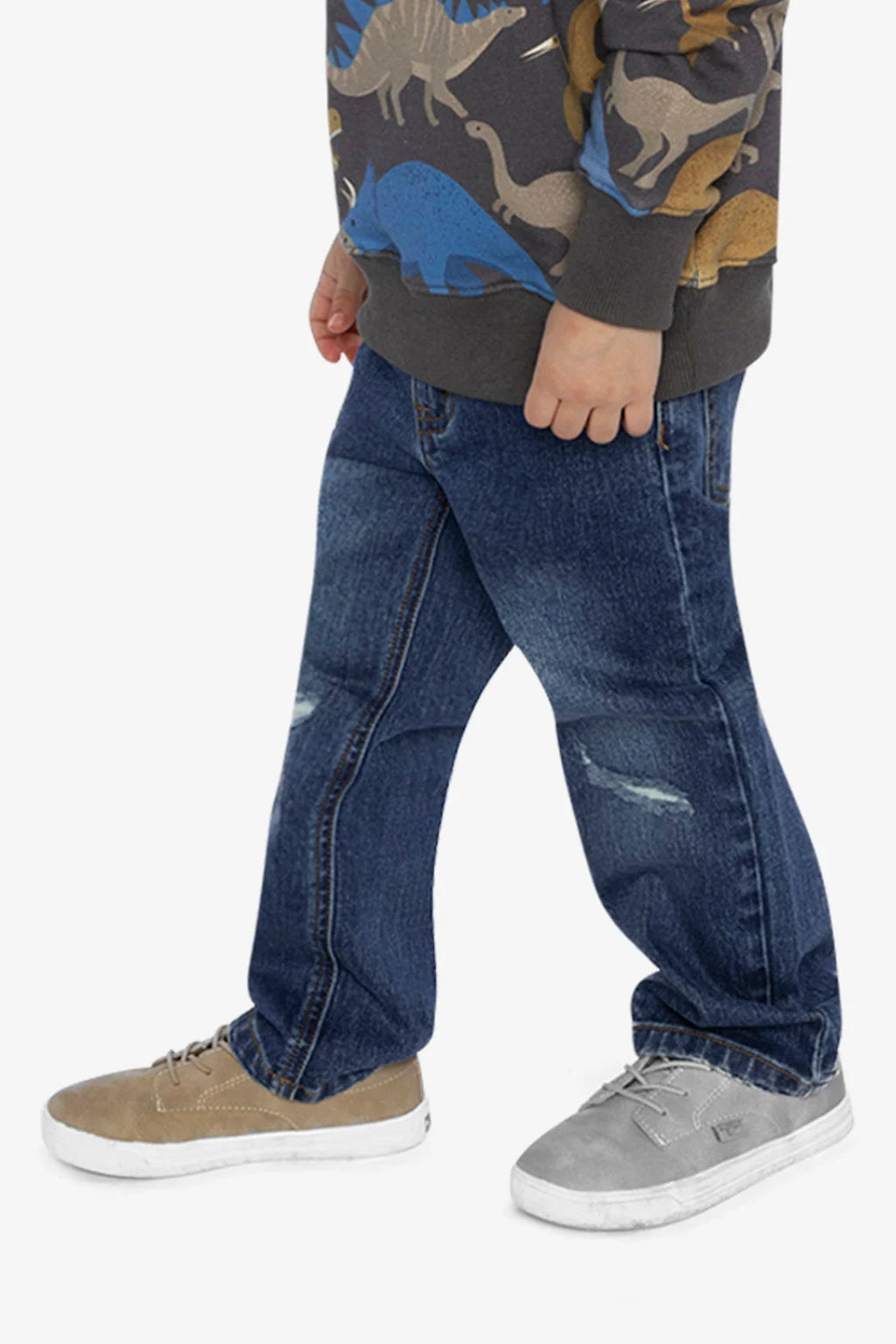 Deux Par Deux Navy Blue Denim Stretch Jeans