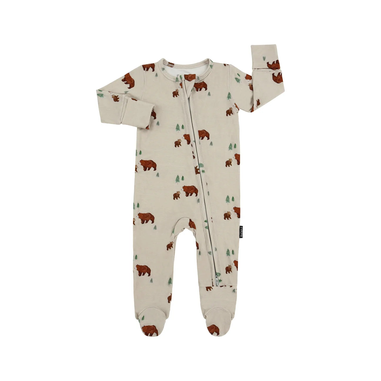 Belan J Bears Footed Zipper Sleeper