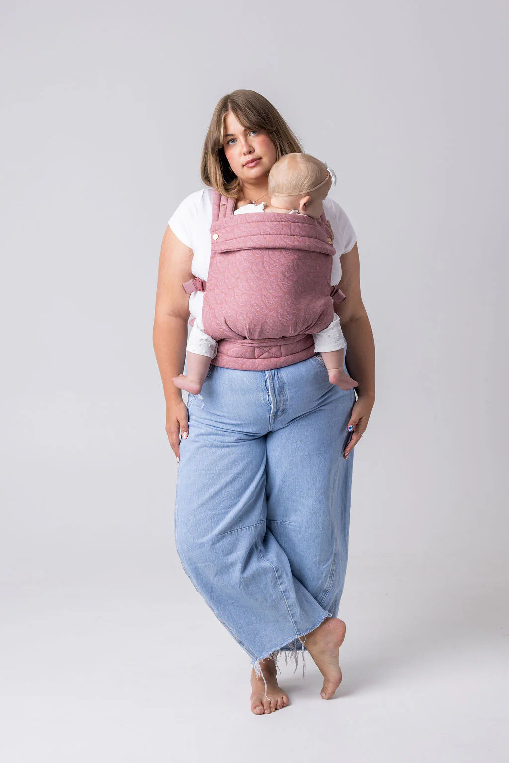 Preorder MABE Monarch Baby Carrier - Mauve Wings