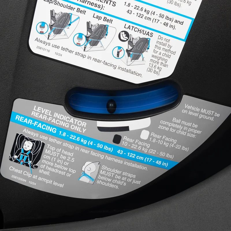 Evenflo GOLD Revolve360 Extend All-In-One  Rotational Car Seat w/Sensorsafe - Onyx - Online Exclusive