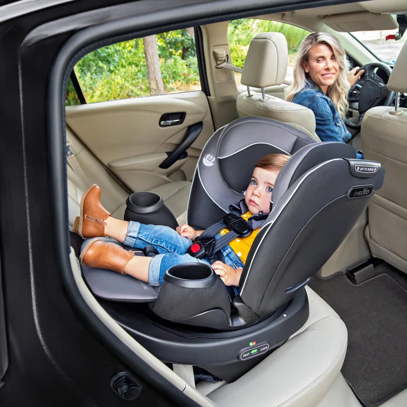 Evenflo Revolve360 All-In-One Rotational Convertible Car Seat  - Amherst Gray - Online Exclusive