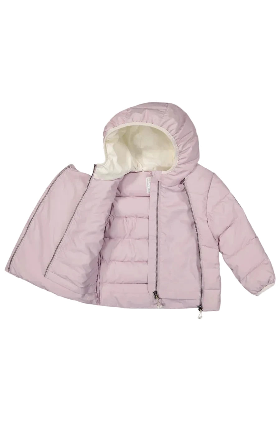 Deux Par Deux Winter Jacket Adapted For Car Seats Lavender - Online Exclusive