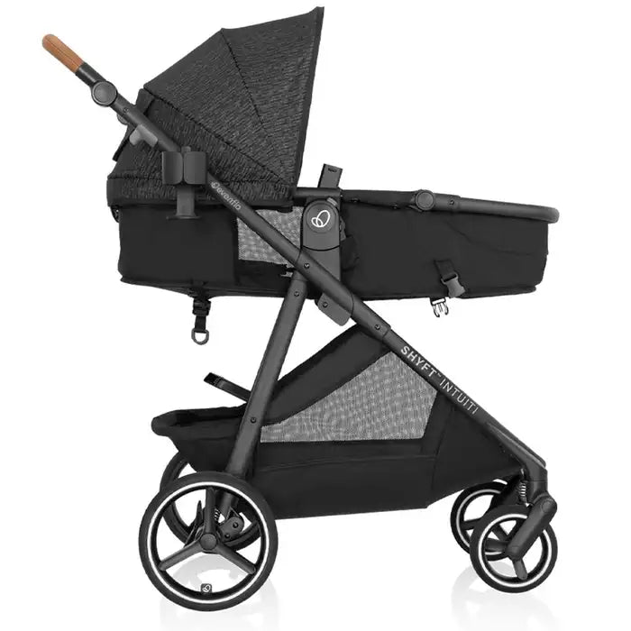 Evenflo Shyft Intuiti Travel System featuring Revolve180 LiteMax NXT with SensorySoothe - Black Shale - Online Exclusive