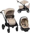 Evenflo Transformer Stroller-Wagon Travel System (G&G  core+) - Travertine - Online Exclusive