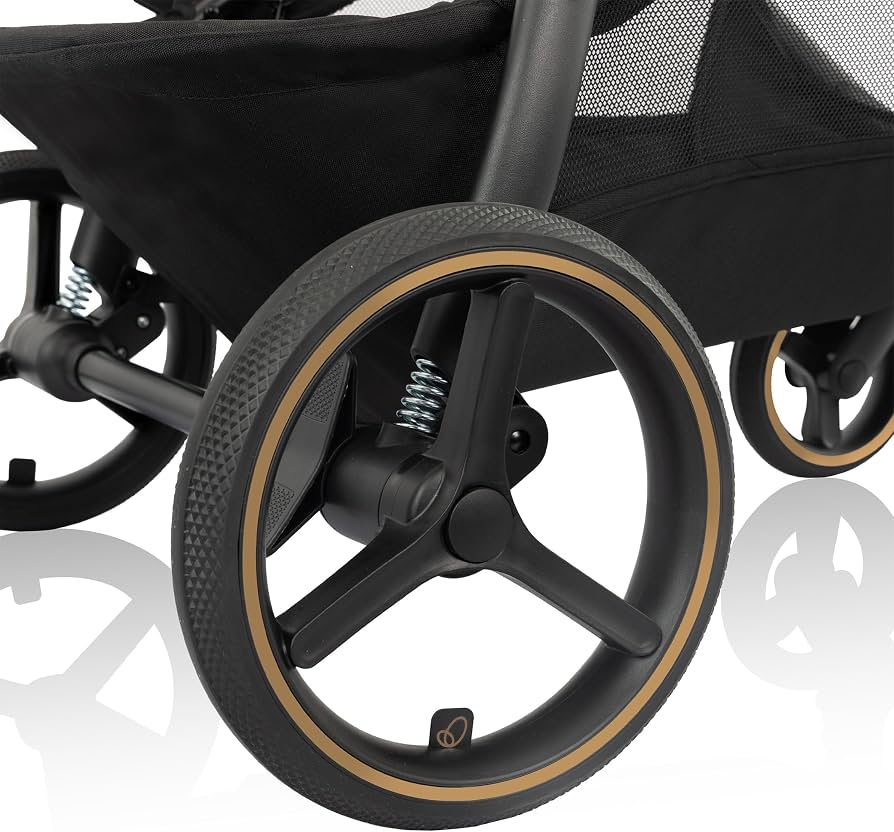 Evenflo Shyft Intuiti TS w/Revolve LiteMax NXT & Sensory Soothe -Travertine (Gold) - Online Exclusive