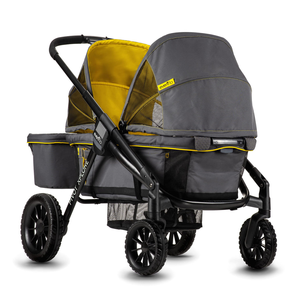 Evenflo Pivot Xplore All Terrain Stroller Wagon - Adventurer Gray - Online Exclusive