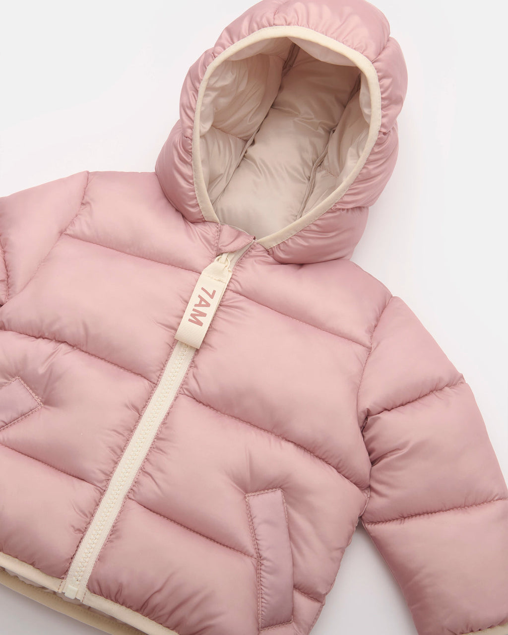 7AM Ash Rose COMPACT ROLL ME PUFFER • ULTRA WARM - Online Exclusive