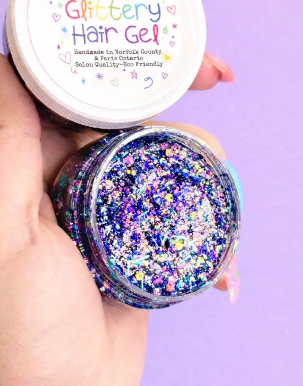 KIDFOLK & CO GLITTERY HAIR GEL DEMON HUNTERS
