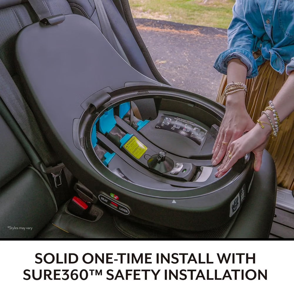 Evenflo Revolve360 Slim 2-In-1 Rotational Convertible Car Seat - Canton
