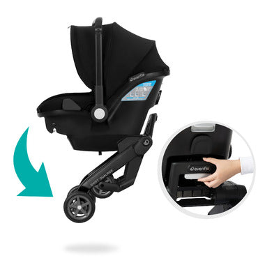 Evenflo Shyft DualRide Infant Car Seat and Stroller Combo (Beaufort) - Online Exclusive