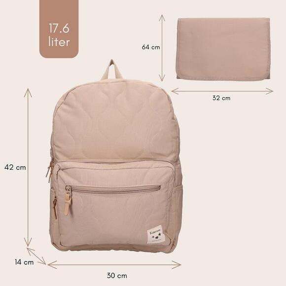 Kidzroom Diaper Backpack Desire Beige