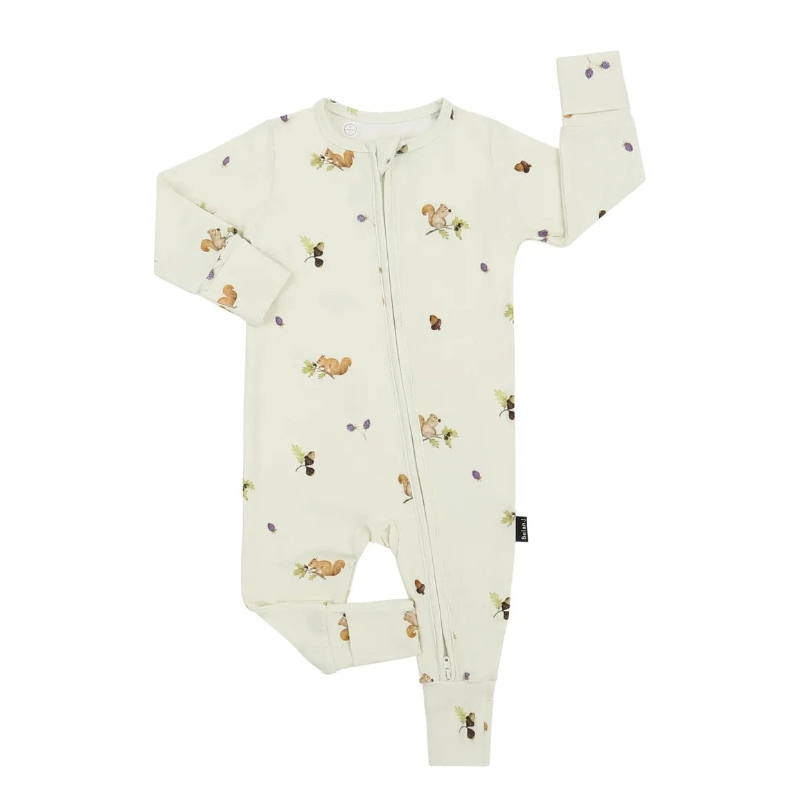 Belan J Squirrels Footless Zipper Sleeper