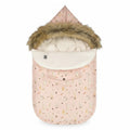 Deux Par Deux Bunting Bag For Car Seats & Strollers Pink Animal Print - Online Exclusive