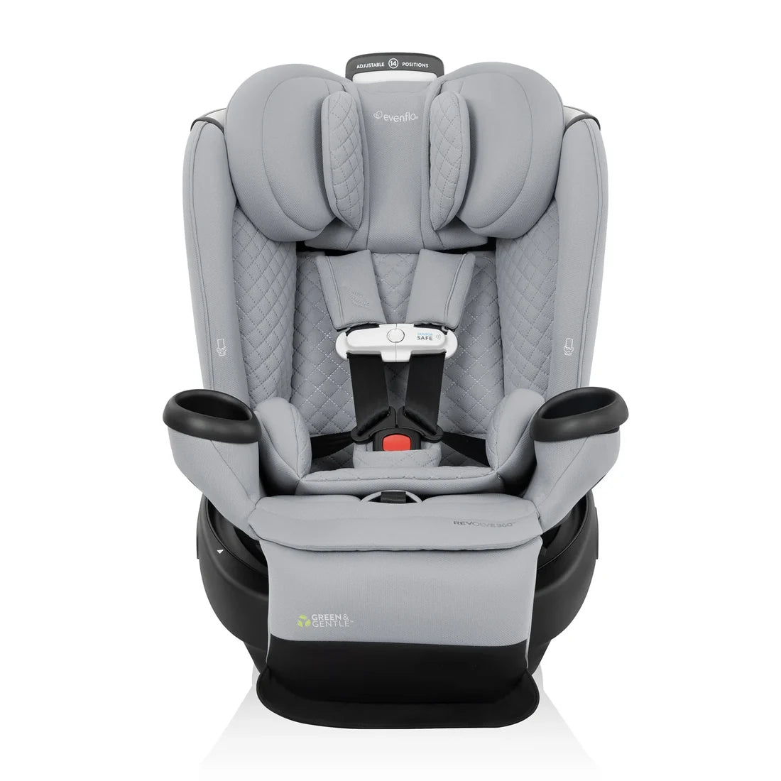 Evenflo GOLD Revolve360 Extend All-In-One  Rotational Car Seat w/Sensorsafe -  Quartz - Online Exclusive