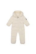 Deux Par Deux Off-White Baby Cloud One Piece Snowsuit Adapted For Car Seats - Online Exclusive