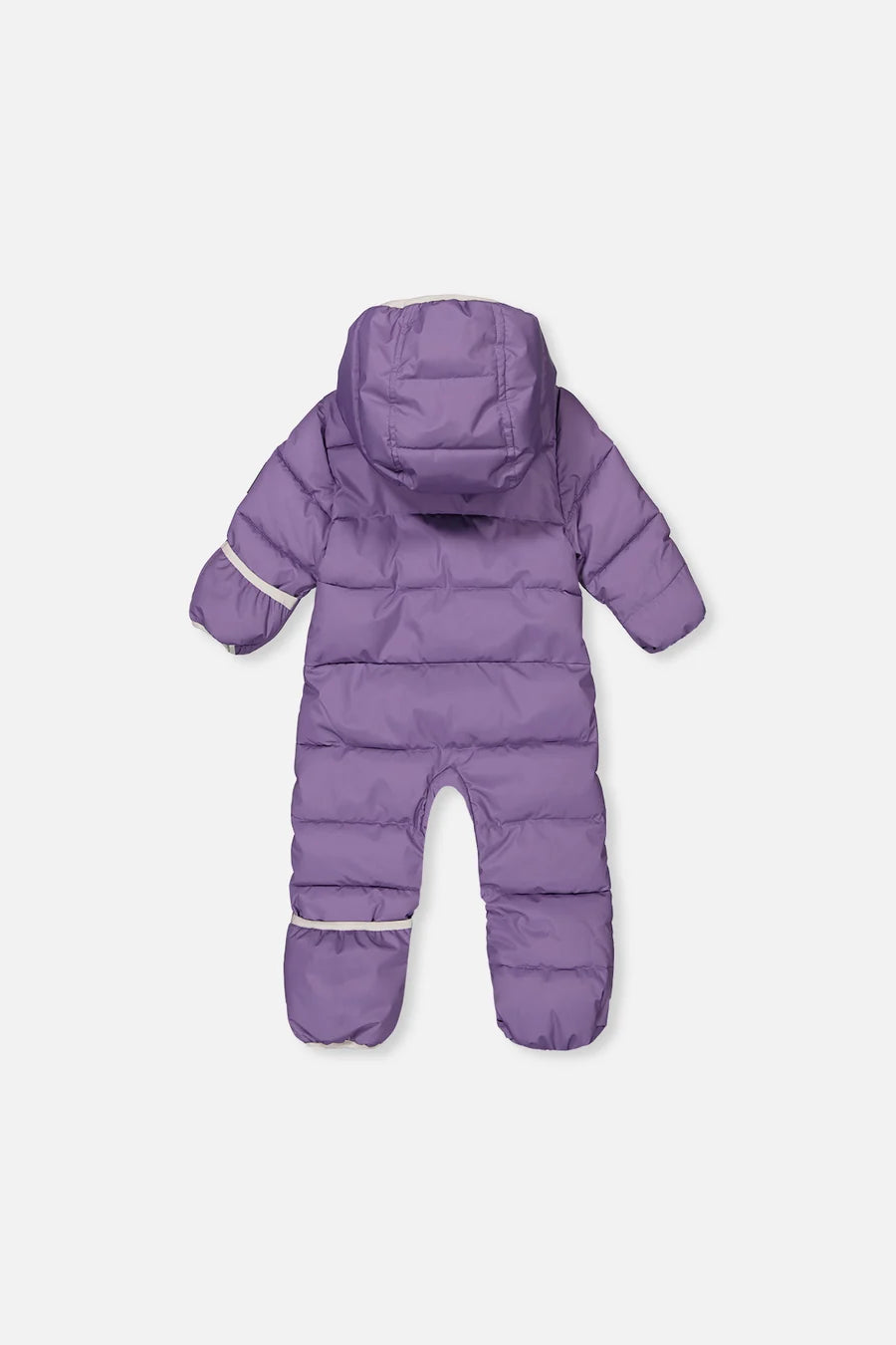 Deux Par Deux Violet Baby Cloud One Piece Snowsuit Adapted For Car Seats - Online Exclusive