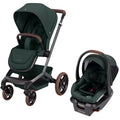 Fame Stroller & Mico Luxe+ Car Seat Travel System - Twillic Green - Online Exclusive