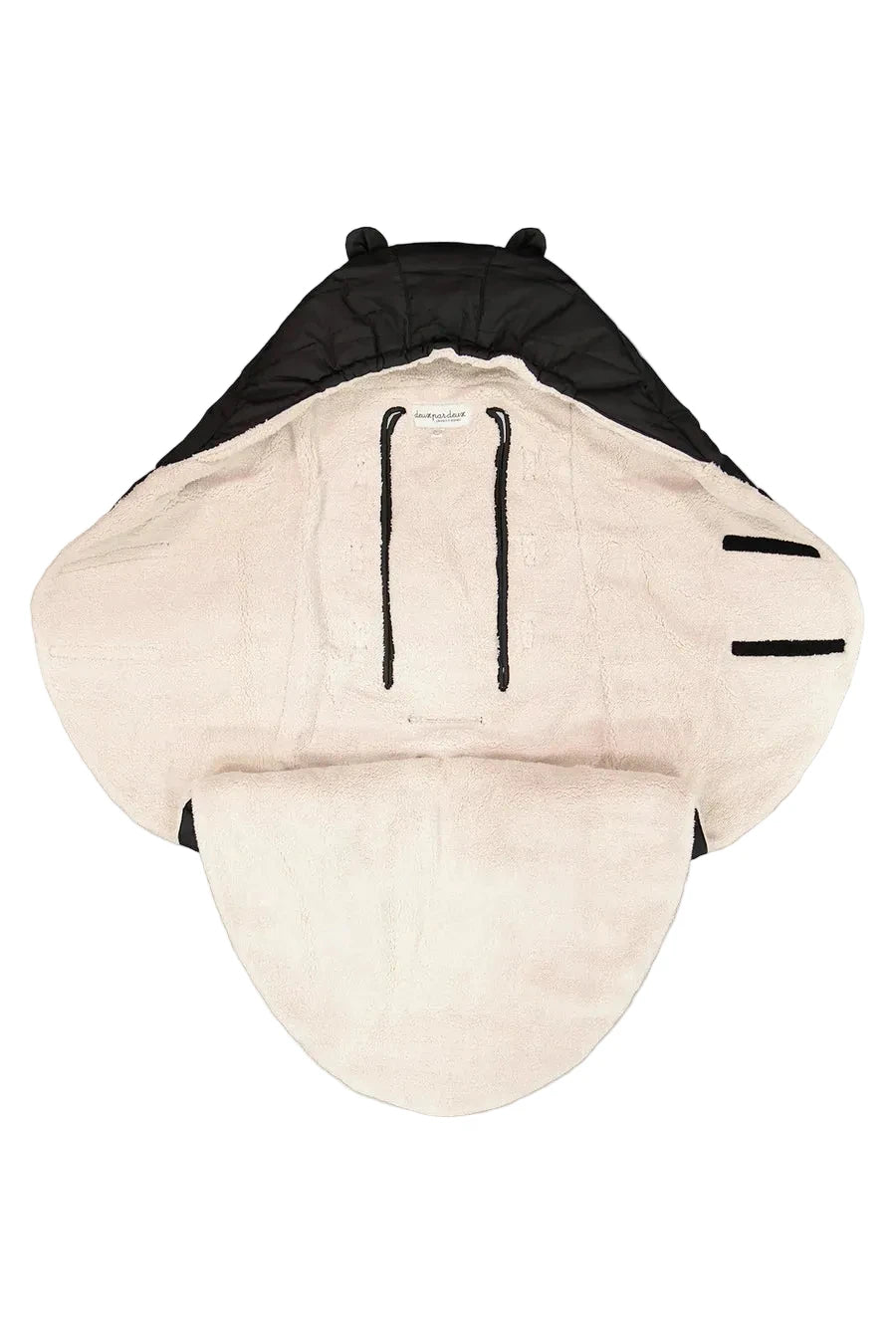 Deux Par Deux Nido Baby Wrap For Bassinet Car Seats And Strollers Black - Online Exclusive