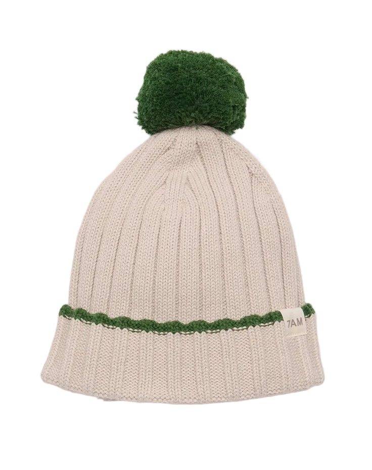 7Am Wheat Ivy RIBBED COTTON BEANIE • HOLIDAY - Online Exclusive