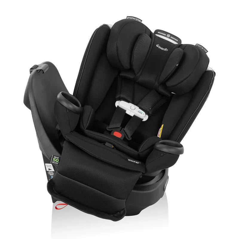Evenflo GOLD Revolve360 Extend All-In-One  Rotational Car Seat w/Sensorsafe - Onyx - Online Exclusive