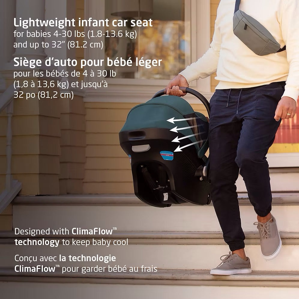 Fame Stroller & Mico Luxe+ Car Seat Travel System - Twillic Truffle - Online Exclusive