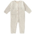 7AM Ecru Jumpsuit Fuzzy