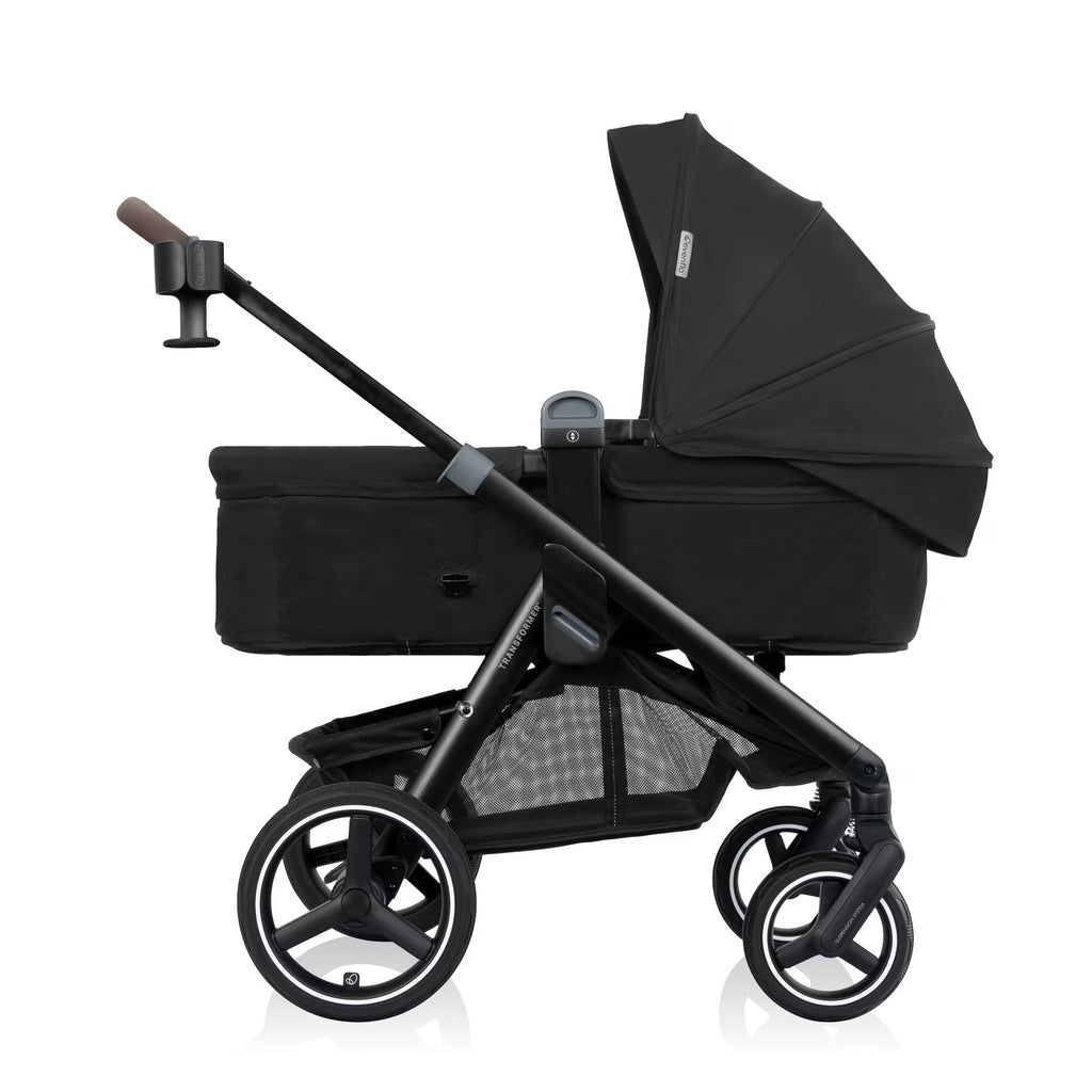 Evenflo Transformer Stroller-Wagon Travel System (core) - Pitch Black - Online Exclusive