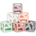 Malarkey Kids Stack N Chew Mini Cubes Pastel