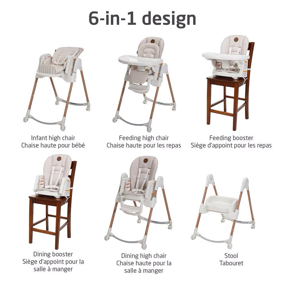 Maxi Cosi Minla High Chair Horizon Sand - Online Exclusive