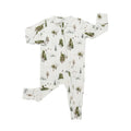 Belan J Misty Forest Ribbed Footless Zipper Sleeper