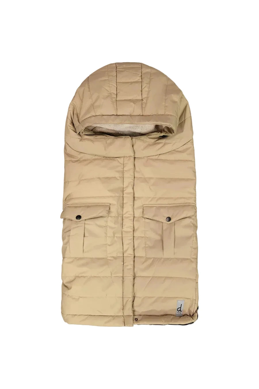 Deux Par Deux Evolutive Footmuff For Car Seats And Strollers Taupe - Online Exclusive
