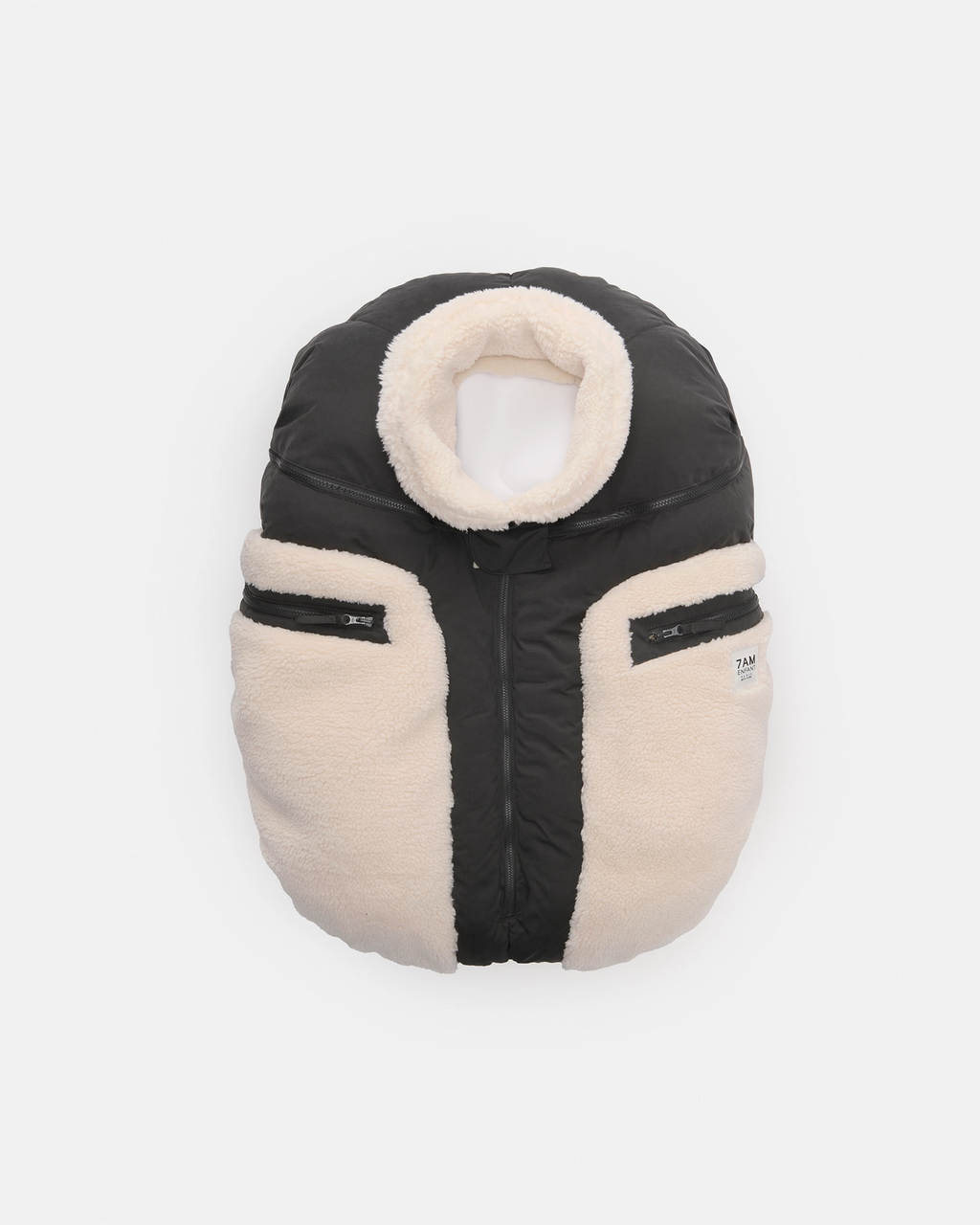 7AM Smokey Appliqué CAR SEAT COCOON • BENJI APPLIQUÉ - Online Exclusive