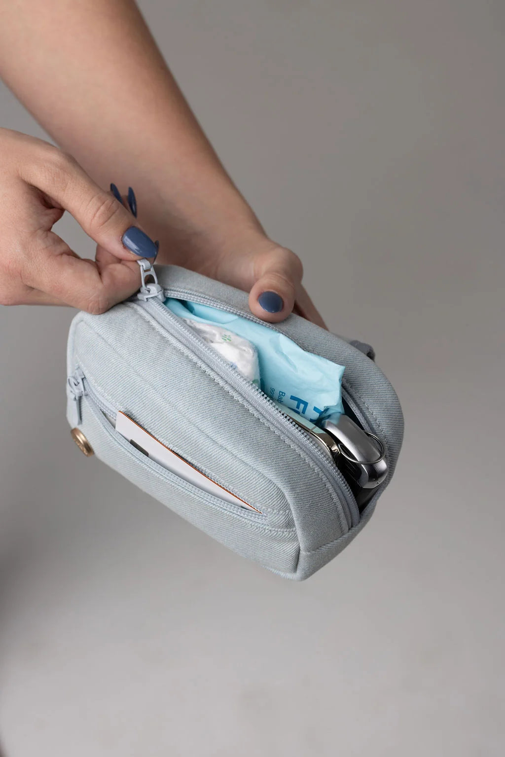 Preorder MABE Monarch Accessory Bag -
Dream Wash Denim