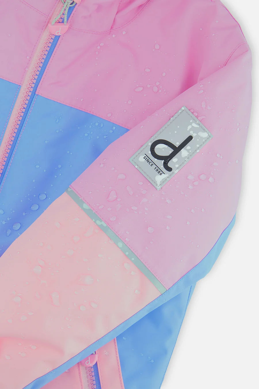 Deux Par Deux Light Weight Two Piece Chill Snowsuit Pink Blue And Mauve - Online Exclusive